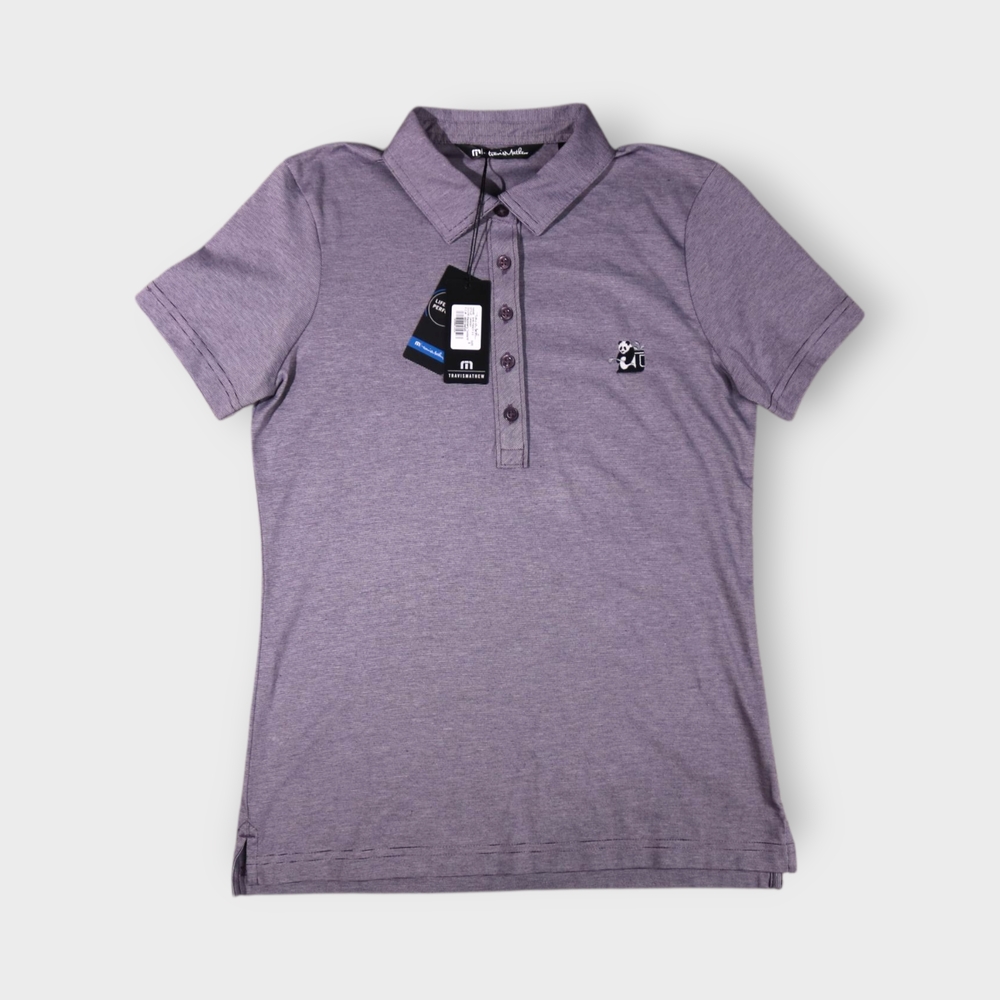 Travis Mathew Purple Polo Blouse